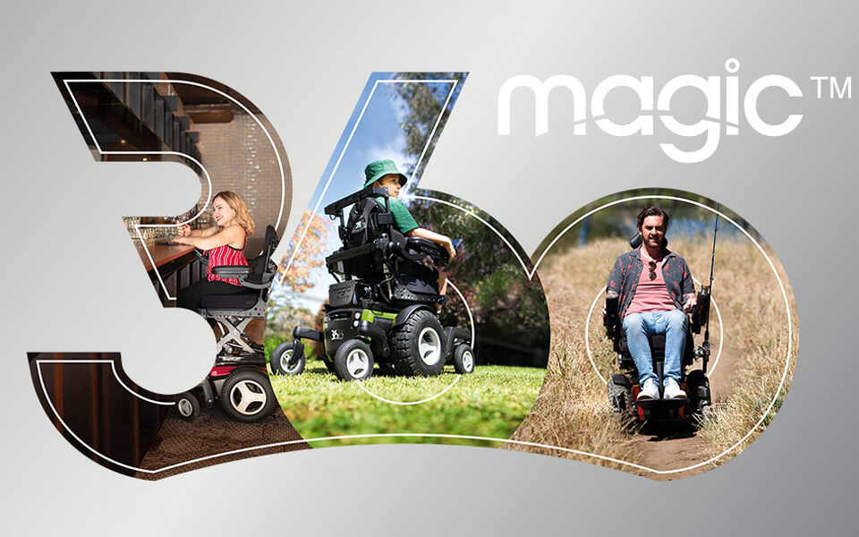 Magic 360 Powered Wheelchair | Sunrise Medical