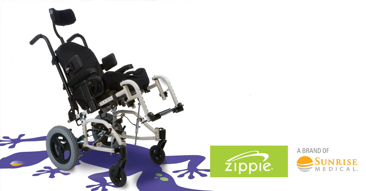 Zippie TS pediatric tilt-in-space wheelchair | Sunrise Medical